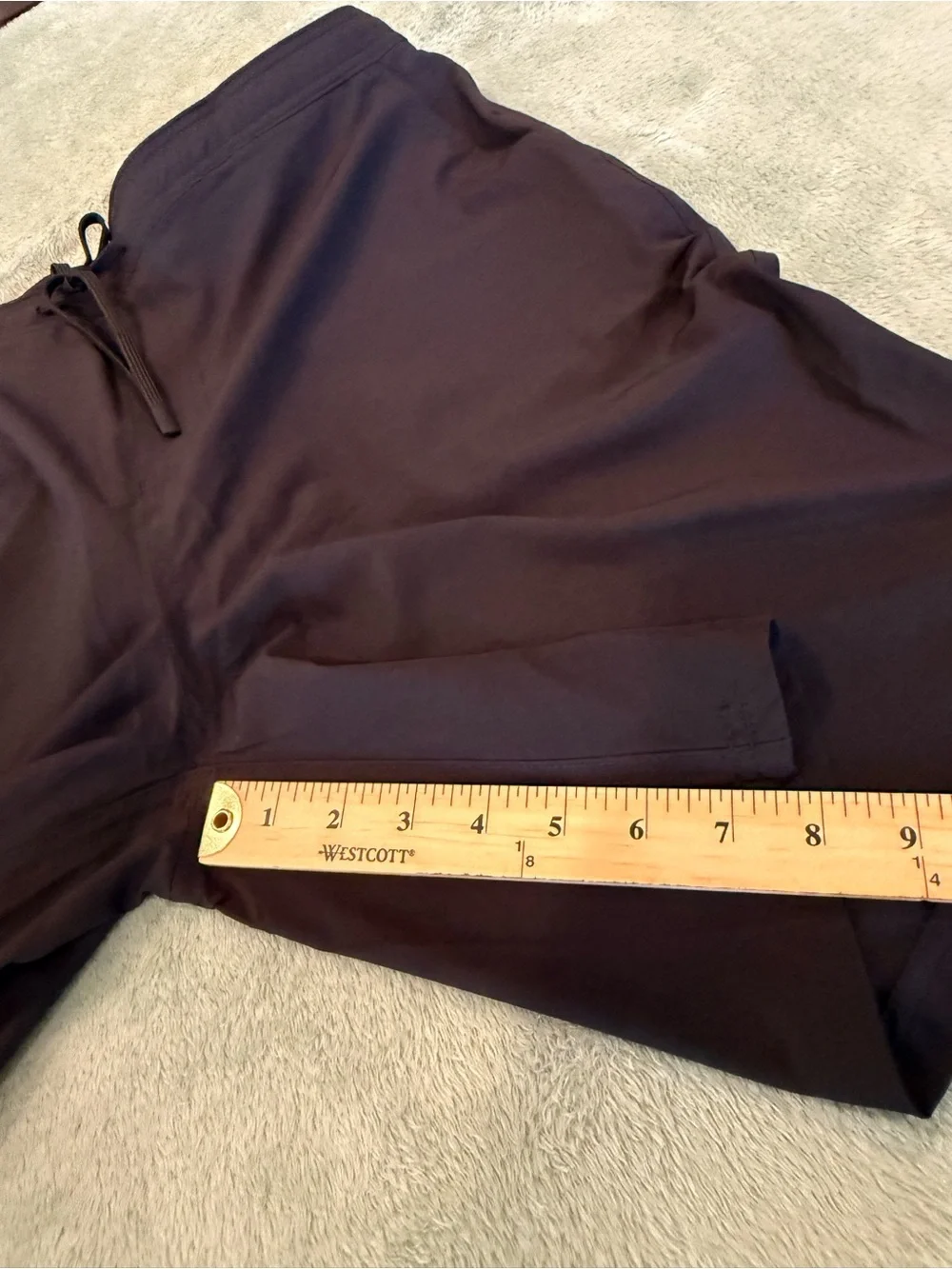 Kirkland Signature Swim Trunks Men’s Large Black Lined Drawstring Shorts NWOT